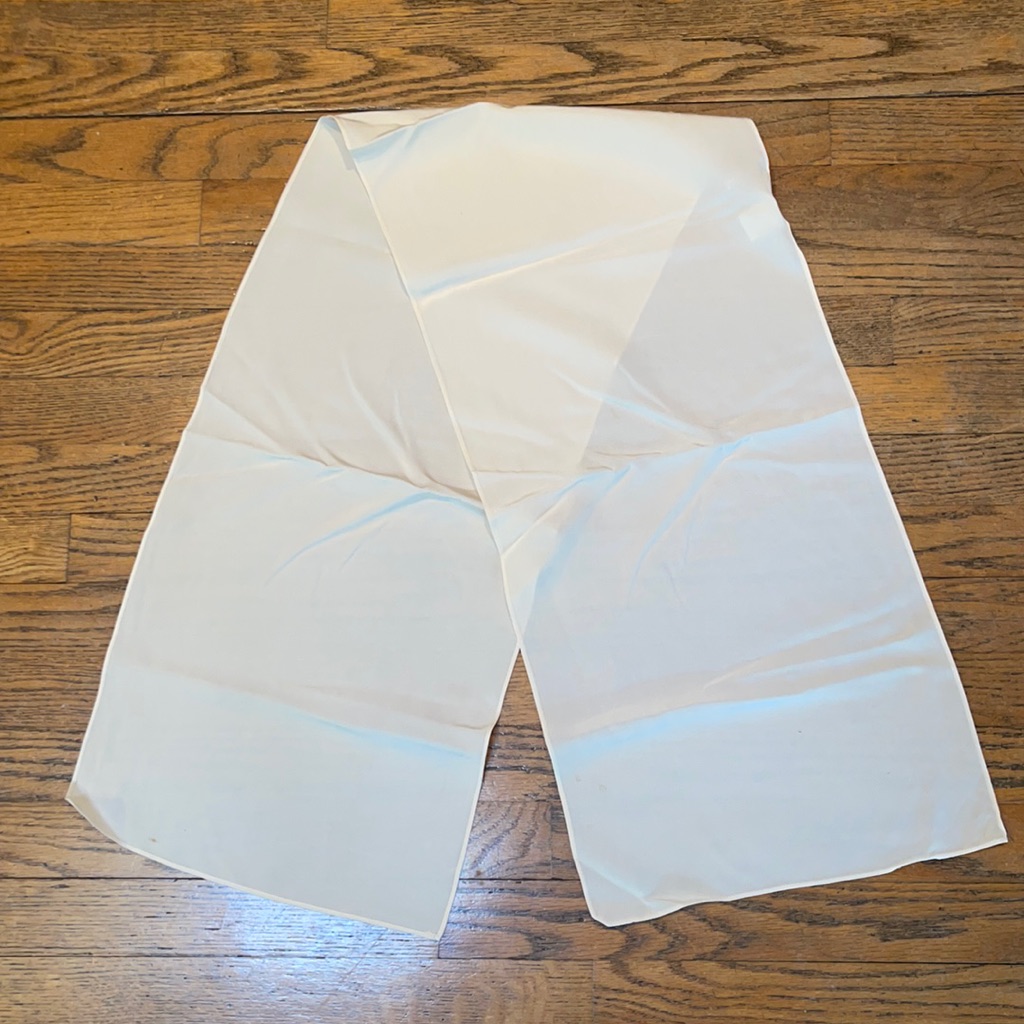 52” Anne Klein Oblong Silk Scarf